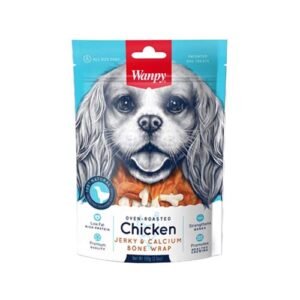 Wanpy Chicken Jerky Cal Bone Dog Food