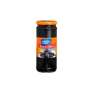 American Garden Black Olives Whole 450gm