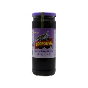 Coopoliva Sliced Black Olives 450gm