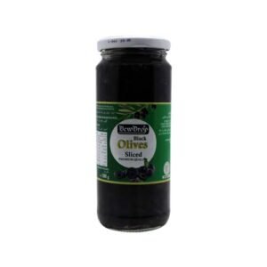 Dewdrop Olives Black Slices 340gm