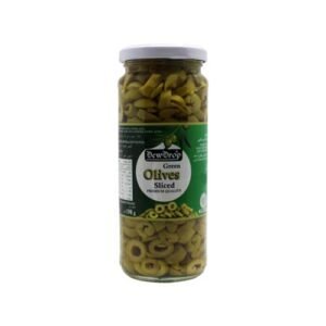 Dewdrop Olives Green Sliced 350gm